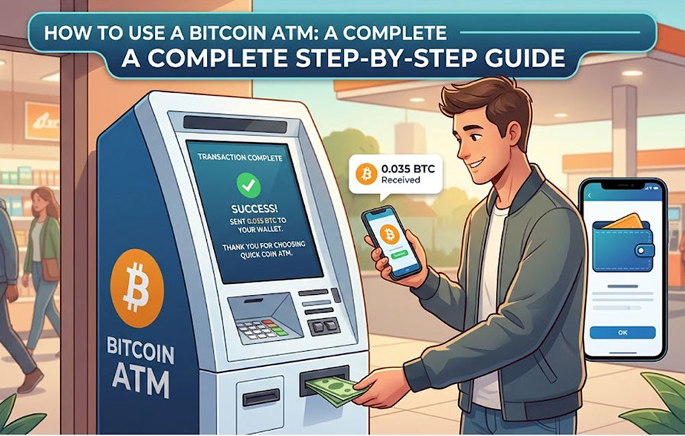 How to Use a Bitcoin ATM: A Step-by-Step Guide